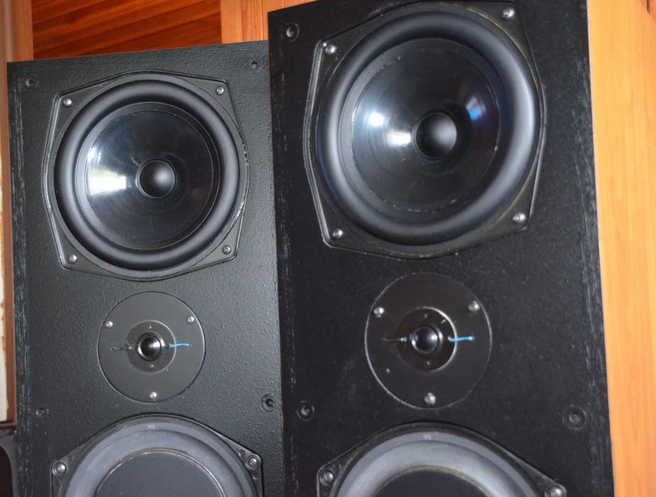 Vintage KEF Calinda SP 1053 kolumny głośnikowe 19kg. 100w lata `70 -te