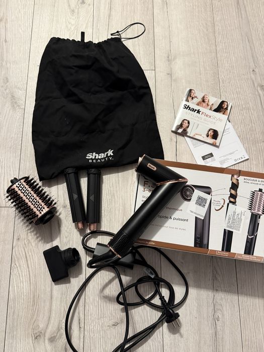 Shark стайлер фен накрутка локоны