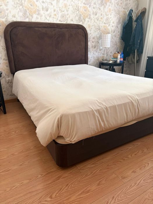Cama Pikolin com Arrumação 150x200cm - Cor Wengué