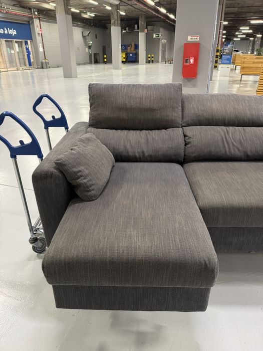 Sofá cinzento ESKILSTUNA 3 lugares