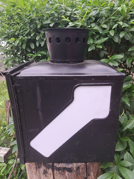 Lampa vintage kolejowa