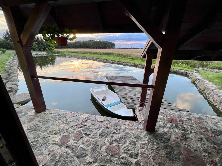 Domek letniskowy z własnym stawem i ruską banią - 100 km od Warszawy -