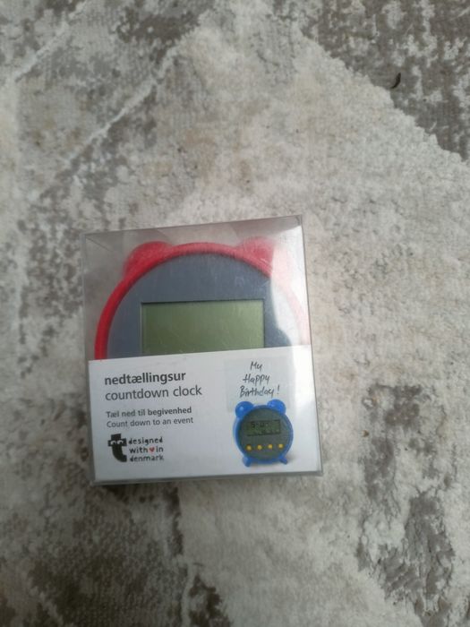 Zegar Tiger czerwony