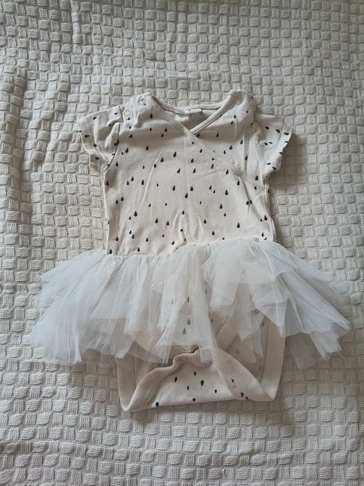 Body Next Baby z tiulem 56-62 cm / 1-3 mies.