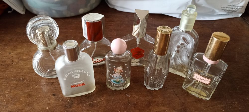 Frascos de perfume antigos