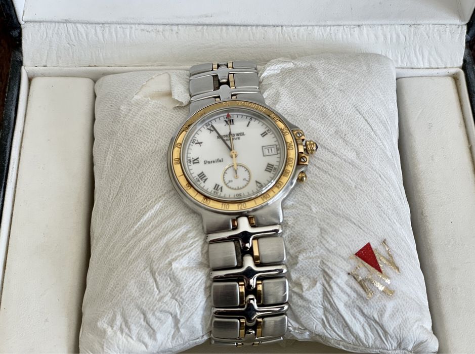 RAYMOND WEIL (aço e Ouro)