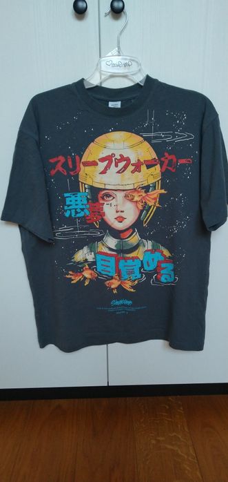 Koszulka t-shirt anime Bershka XS