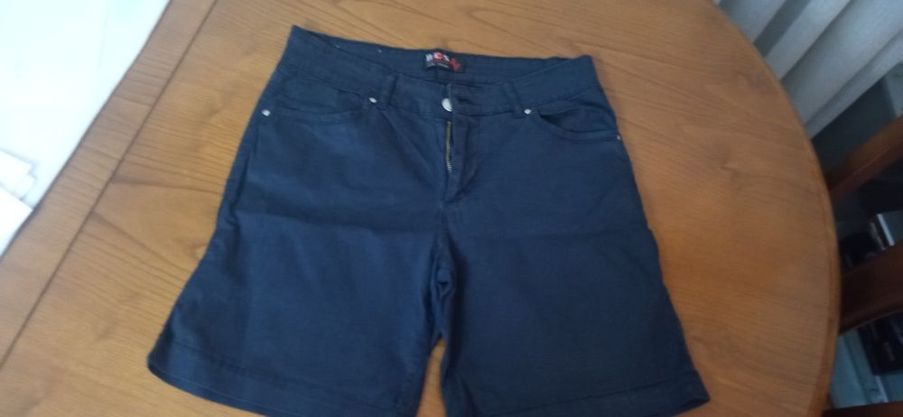 Calções azul marinho Bercartes