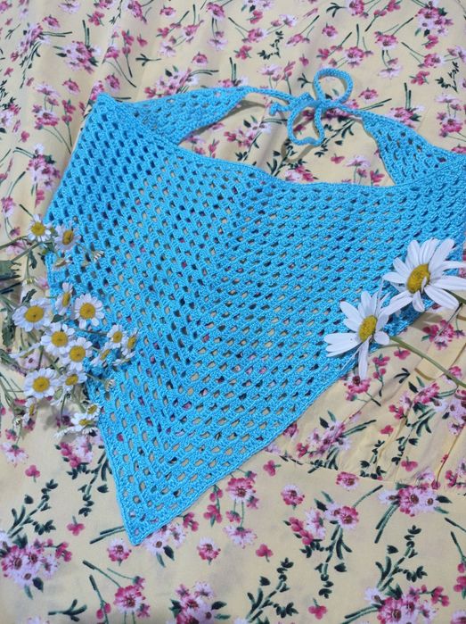 Хустинка Косынка Бандана ажурная