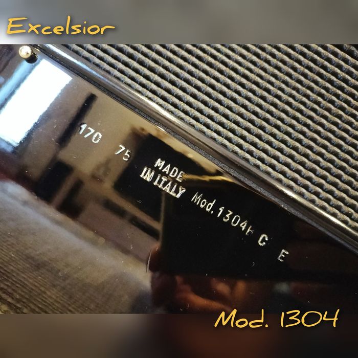Top - Acordeão italiano Excelsior 96 baixos