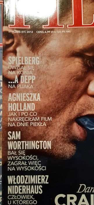 czasopismo film 1/2012 millenium daniel craig