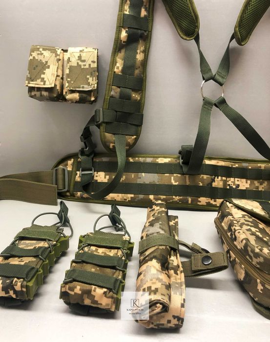 РПС (Комплект: відкриті підсумки АК, аптечка) (5 кольорів)