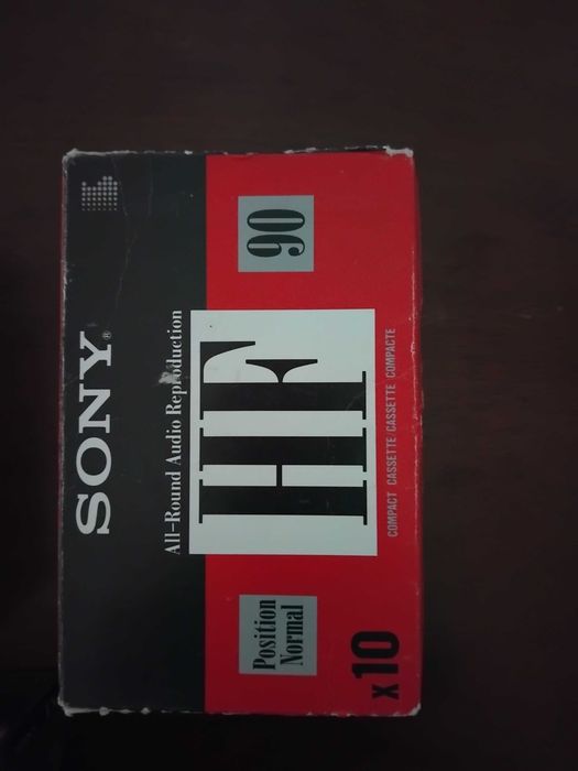 Kasety magnetofonowe. Zestaw 60 sztuk NOS oryginalne zafoliowane. Sony Grundig