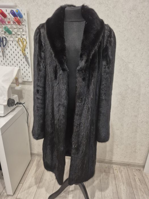 Шуба з натуральної норки