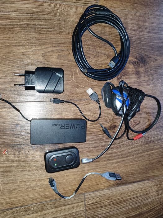 Kable ładowarki słuchawki powerbank