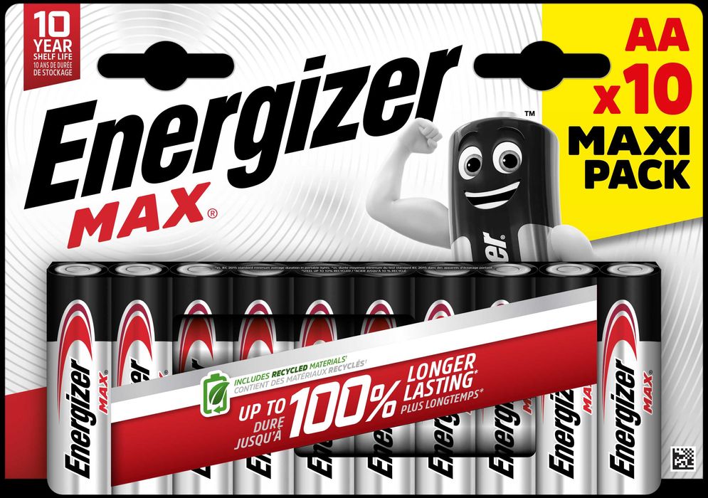 Супер-ціна! Батарейка ENERGIZER MAX AA\LR6_AAA\LR03 бл 10 шт НОВА!