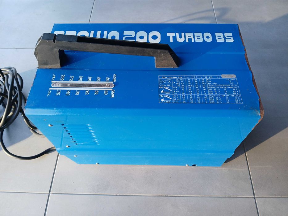 Spawarka transformatorowa elektrodowa BROWN 200 TURBO BS