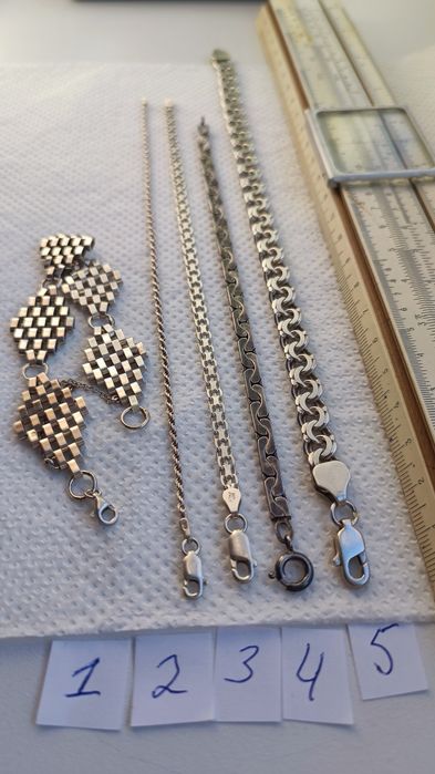 Браслет серебряный, браслет срібний, срібло, серебро