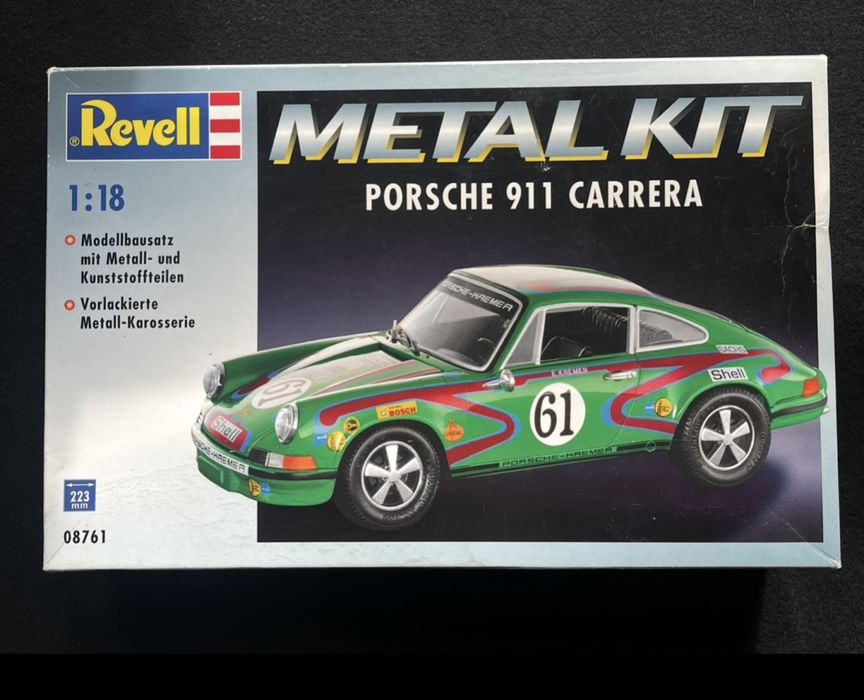 Revell Porsche Carrera 911 Metal Kit 08761