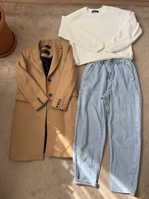 Пакет речей xs - s zara bershka h&m сукня пальто боді спідниця 13-16 р
