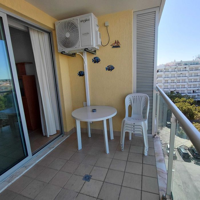 T1 C/AC no edifício Katavento, à 150m da praia em Monte Gordo.