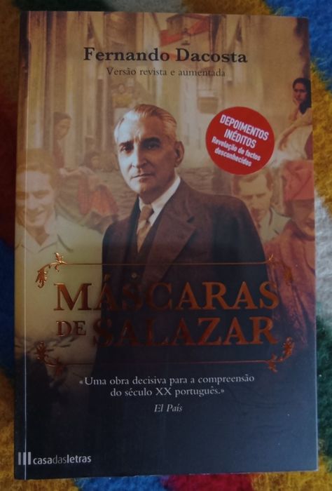 Livros Salazar e cartoons