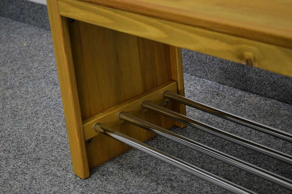 PÓŁKA NA BUTY, drewniana, sosnowa