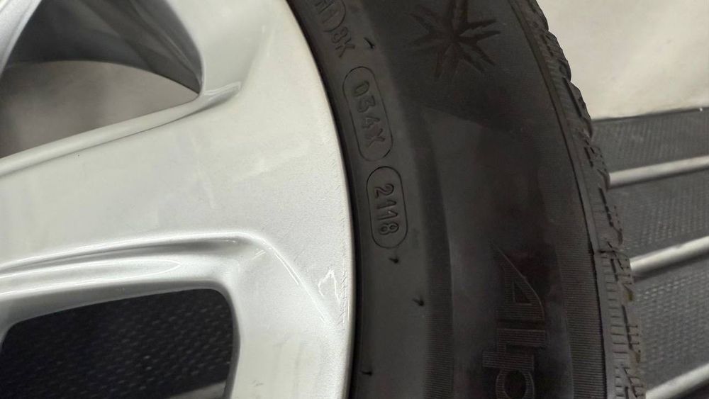 Оригинальные диски audi 17 5x112 4h0071497 Зимова гума