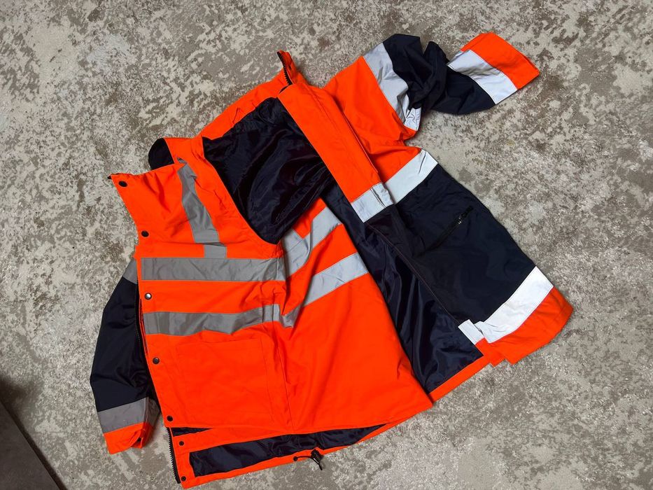 Спецодяг зимовий сигнальний робочий одяг сввтловідбиваючий спецовка
