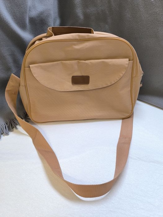 Lekka beżowa torba na ramię