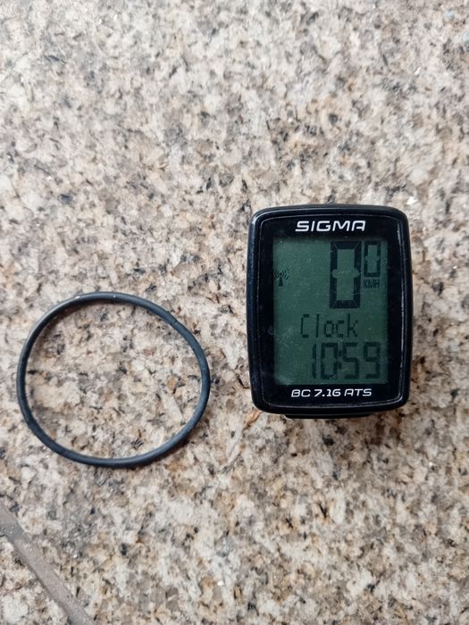 Sigma BC 7.16 ATS sem fios - computador de bicicleta completo + oferta de uma bolsa