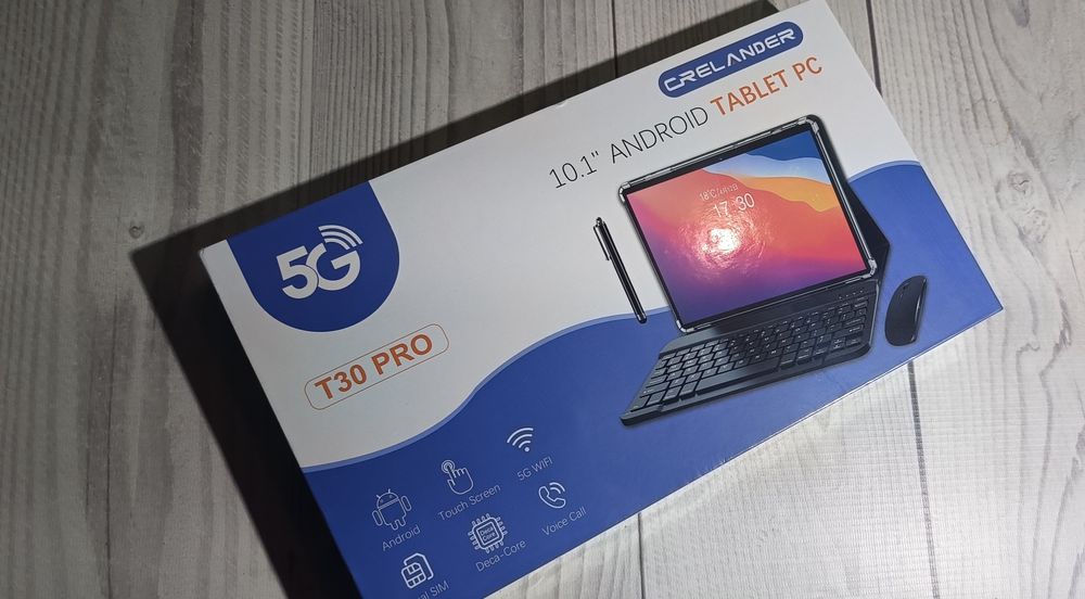 В наличии  Планшет Sim 4G LTE | Crelander t30 pro 10 ядер | 6+128gb