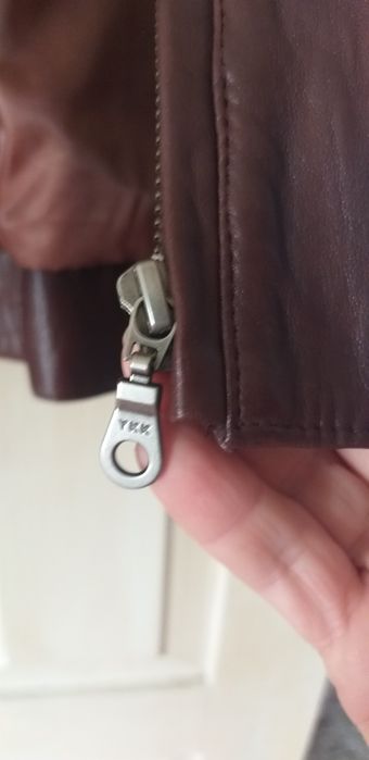 Чоловічий бомбери з натуральної шкіри