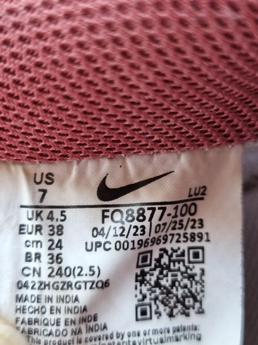 Buty dziewczęce Nike 38 ,24 cm