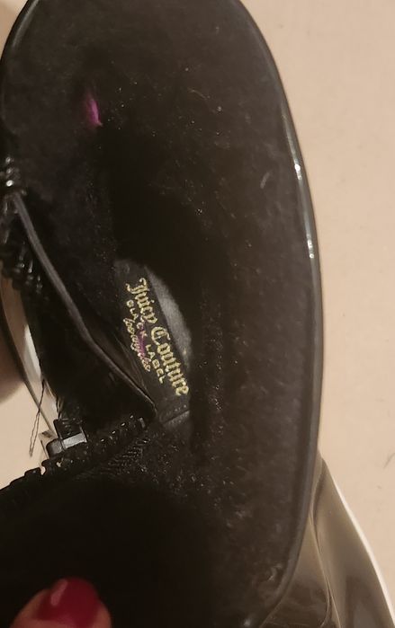 Juicy Couture DALIA Botki na platformie black 34/35
