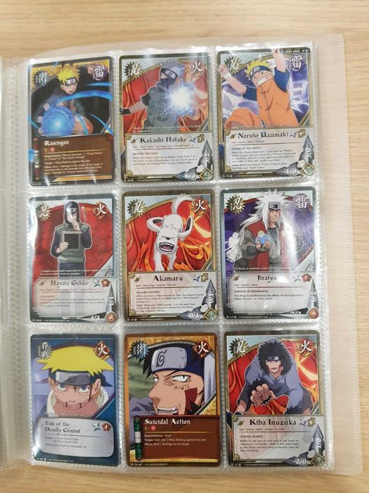 Cartas Naruto originais