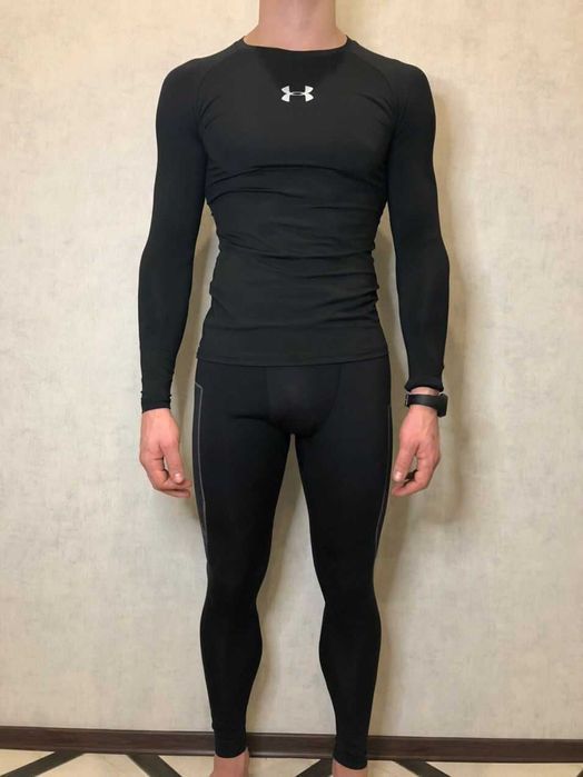 Термо компрессионный костюм Рашгард + Штаны Under Urmour M L XL XXL