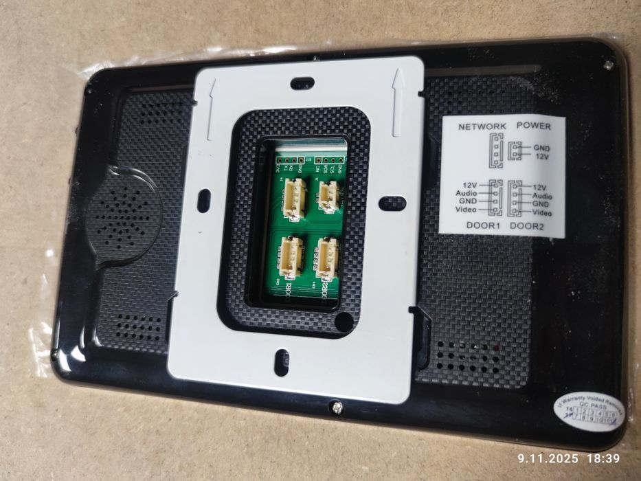 Wideodomofon 4 przewodowy panel