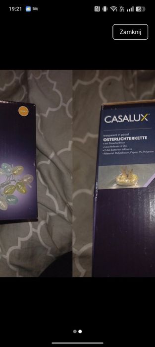 Lampki LED w kształcie jajek