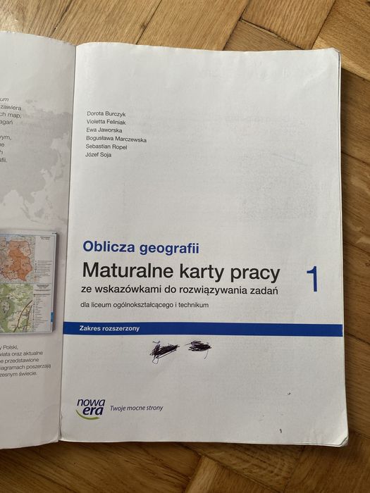 Oblicza geografi Maturalne karty pracy 1 zakres rozszerzony