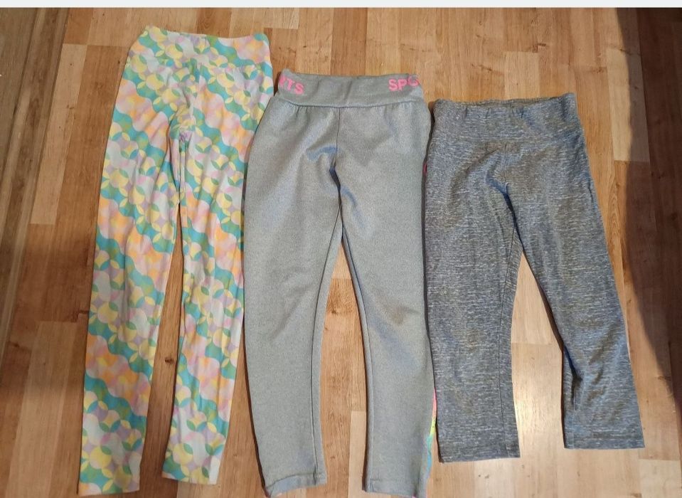 Nr251) dresy legginsy dla dziewczynki 9-10 lat