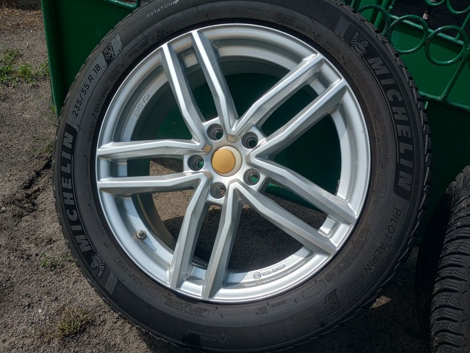 Jak Nowe 18" 5x112 Alufelgi Mercedes Audi Volkswagen Seat Skoda Felgi