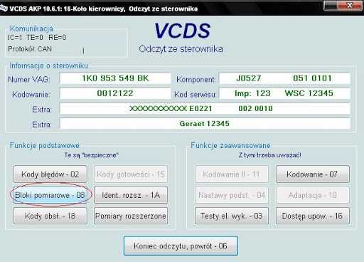 VCDS VAG Zeszyty Kodowań Paczka Vagoska  Vw Audi Seat Skoda Odis