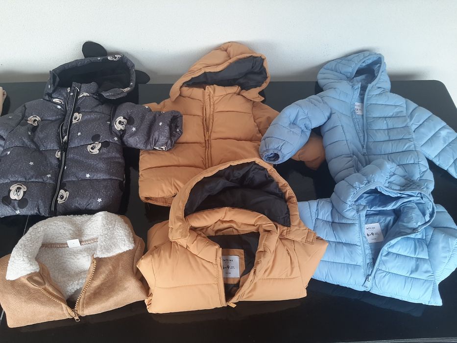 Quispos e casacos malha bebé gémeos 0-12meses