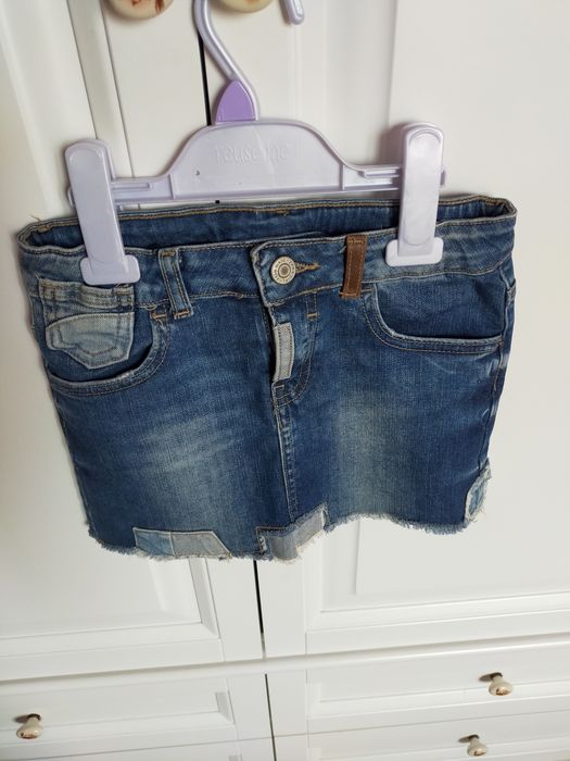 Spódnica jeansowa Zara rozm. 128 (7-8 lat)