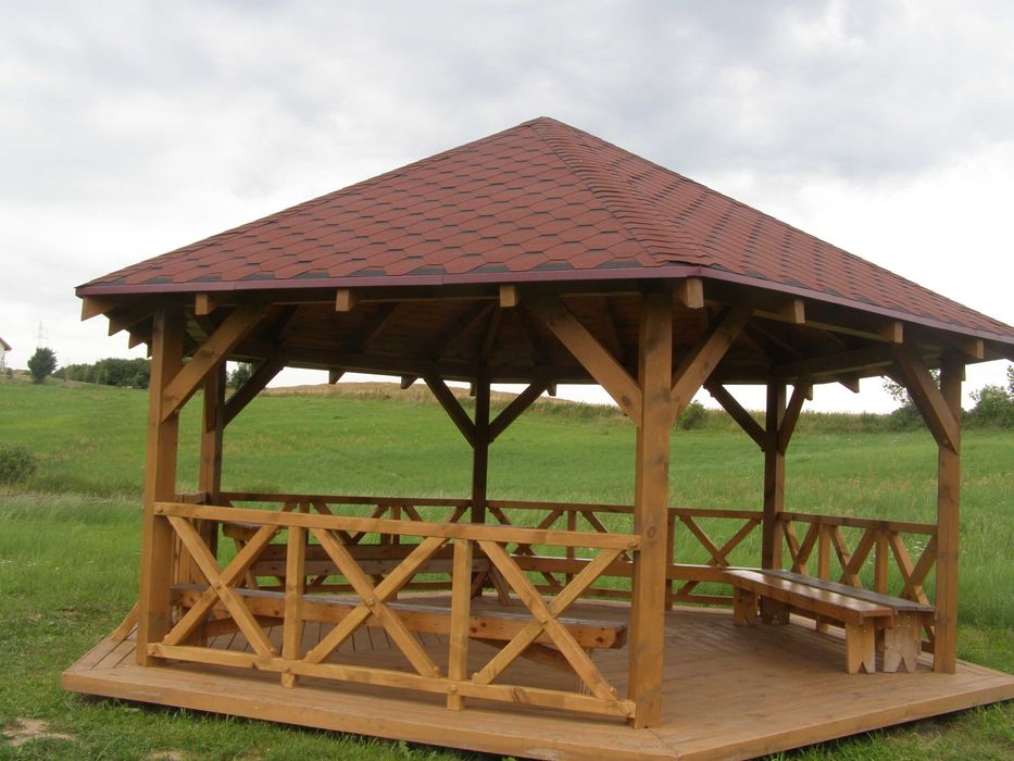 balustrada drewniana