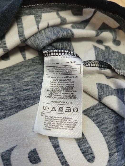 Koszulka Adidas z krótkim rękawem S