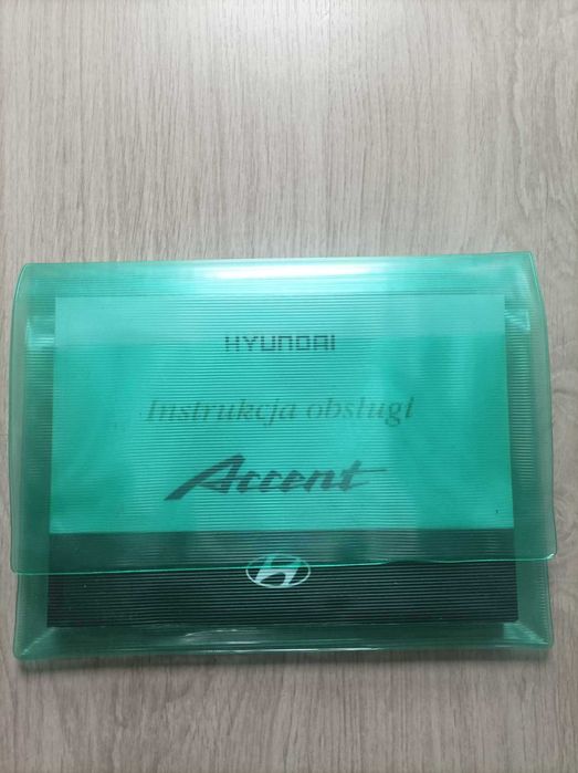 Instrukcja obsługi Hyundai Accent polska Nowa plus Etui gratis