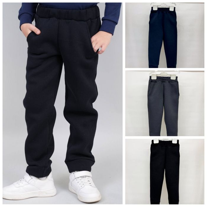 98-158см Дитячі теплі штани на флісі для  хлопчика