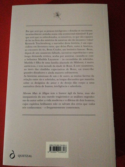 Livro "Morrem Mais de Mágoa" de Saul Bellow